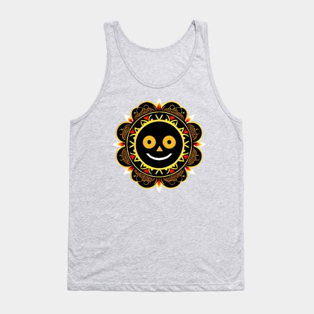 Meditation Smile 06 Tank Top by CGI Studios